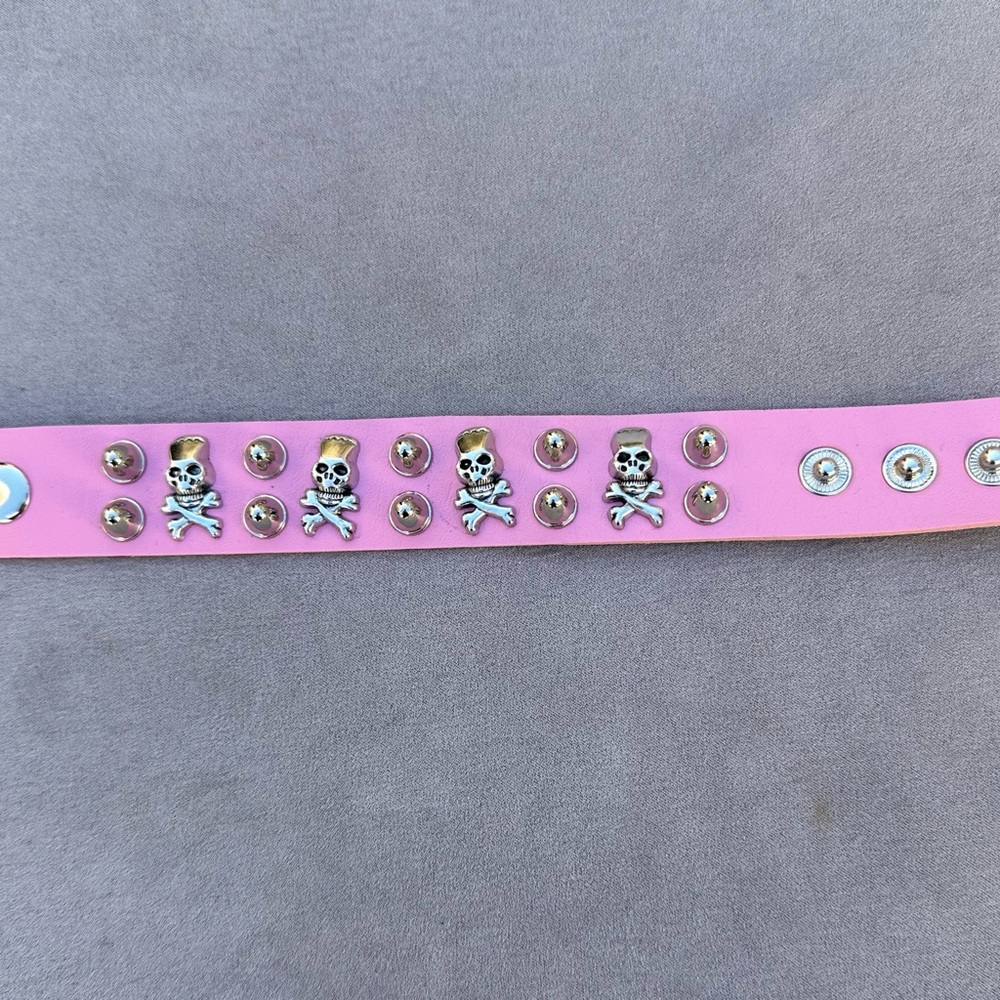 Pink Skull bracelet